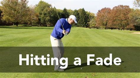 How to Hit a Fade in Golf like a Pro | Golf Instruction | My Golf Tutor ...