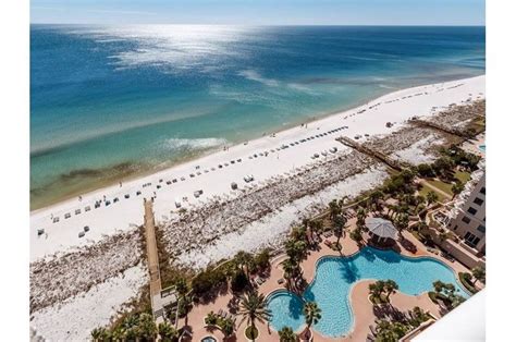 Aerial view of the pool and beach at Indigo East | Aerial view, Aerial, Perdido key