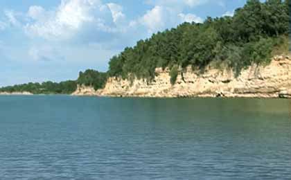 Fishing Milford Lake, KS