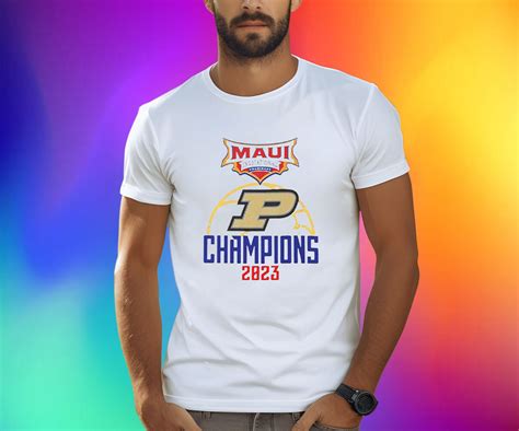 Purdue Maui Invitational Champions 2023 Shirts - Flagwix