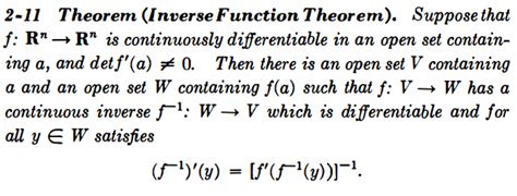 real analysis - The Inverse Function Theorem - proof - Mathematics ...