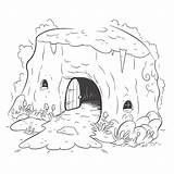 Cueva Cuevas Cavernas Caverna Malvorlagen Grotte Coloriages Desenhos  sketch template
