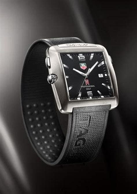 The TAG Heuer Tiger Woods professional Golf Watch