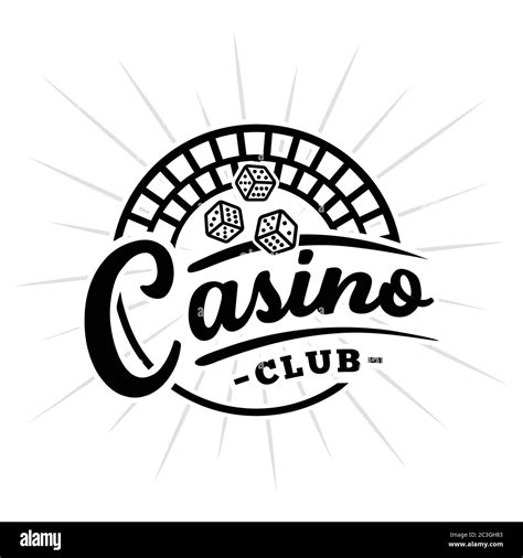 Casino club logo. Vector and illustration Stock Vector Image & Art - Alamy