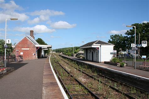 Crediton: Crediton station © Martin Bodman :: Geograph Britain and Ireland