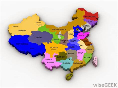 China Map Printable