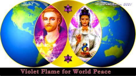 Violet Flame Invocation ~ Divine Decrees for World Peace - YouTube