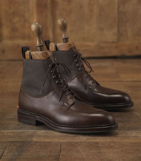 PURDEY - Men's Grain Leather And Nubuck Boot. . . | Boots, Mens leather ...