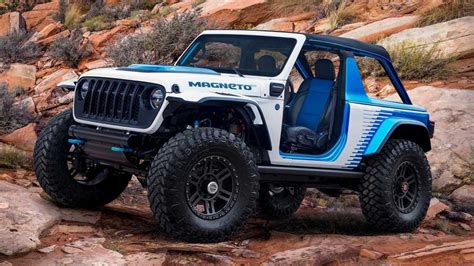 Jeep Wrangler Magneto 2.0 Concept: More Power To Electrify The Trail