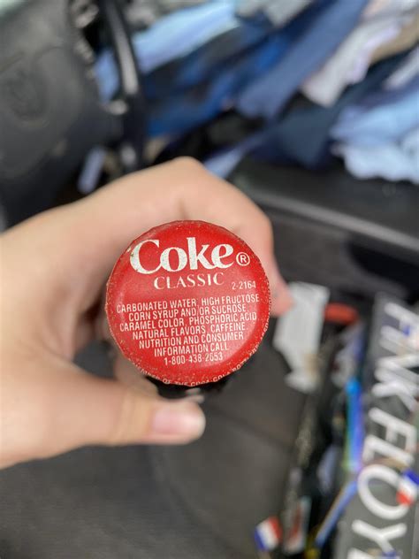 Glass Coke bottle from around 1990 : r/mildlyinteresting