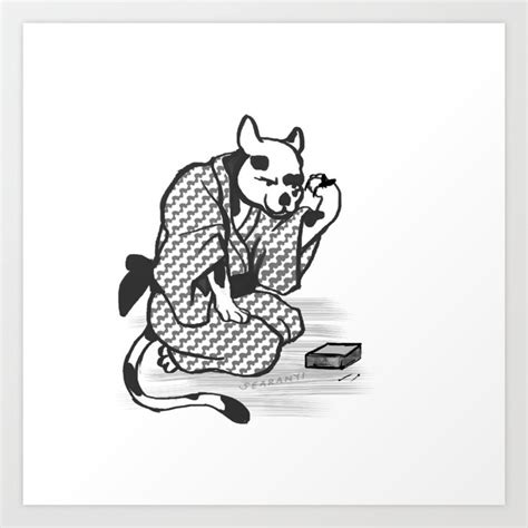 Collecting Calico Art Print by searanyi | Society6