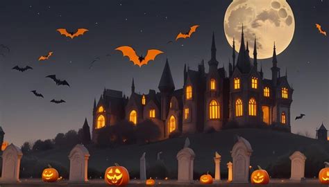 Premium Photo | Spooky Castle A Halloween Haunt