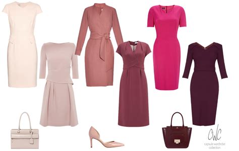 Pink Dresses at Capsule Wardrobe Collection