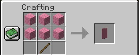 Minecraft Banner Crafting Recipes