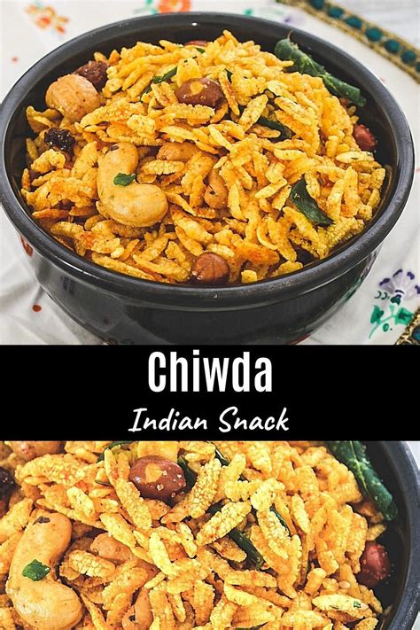 Chiwda namkeen recipe for Diwali festival! It’s medium spicy with a balanced flavor of sweet and ...