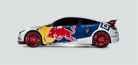 2016 Honda Civic Coupe Red Bull Global Rallycross Race Car Debuts in ...