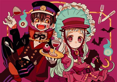 Online crop | HD wallpaper: Jibaku Sounen Hanako-kun, Amane Yugi, Yashiro Nene | Wallpaper Flare