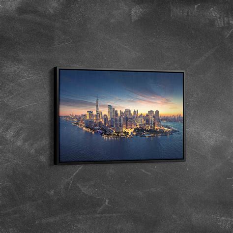 New York Skyline Art Skyline Landscape Cityscape Canvas New - Etsy