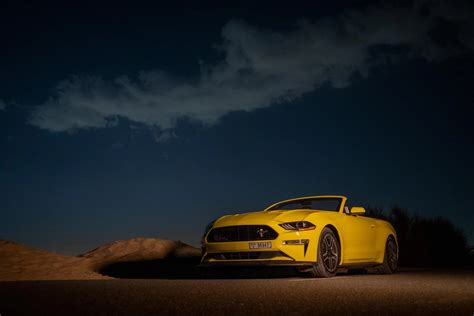 Rent Ford Mustang Convertible Yellow in Dubai - Convertible - Octane ...