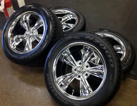 Purchase Chrome Corvette C3 ® Wheels Rims 17x8 with 255/50ZR17 Tires 1968-1982 in Katy, Texas ...