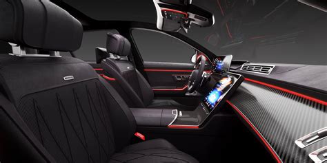 Mercedes-Benz S63 AMG Interior 3D Model by zifir3d