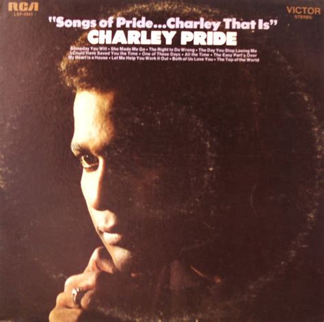 Charley Pride - Songs Of Pride...Charley That Is (1968, Vinyl) | Discogs