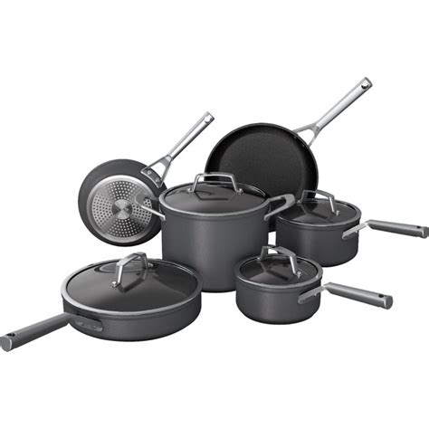 Ninja C39500 Foodi NeverStick Premium Hard-Anodized 10-Piece Cookware Set, Slate Grey - Walmart ...