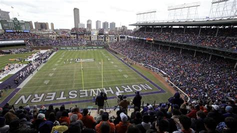 Iowa-Northwestern football game set for Wrigley Field in November - ABC ...