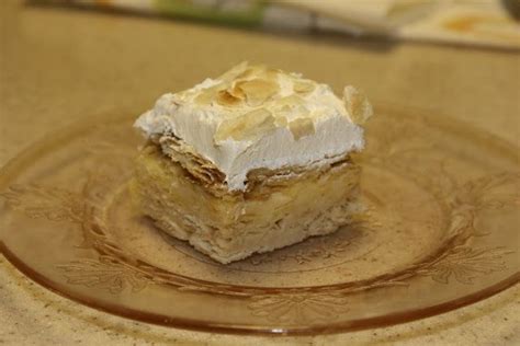 Just Like My Greek Mom: Recipe: Milfay/Milfeiy/Μιλφέιγ | Greek desserts, Recipes, Delicious deserts