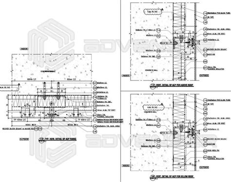 Aluminum Composite Panel (ACP) Cladding, Detailing, Drafting Services | Aluminium cladding ...