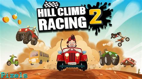 Hill Climb Racing 2 - Multiplayer First Upgrades Walkthrough - YouTube