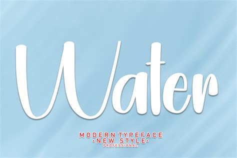 Water Font | scratchones_creative | FontSpace