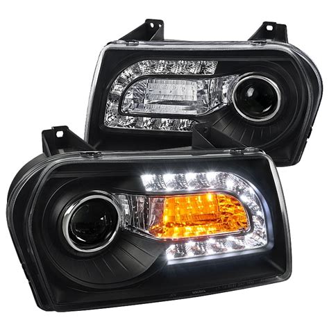 Spec-D Tuning 2002-2010 Chrysler 300 Led Signal Projector Headlights 2005 2006 2007 2008 2009 ...