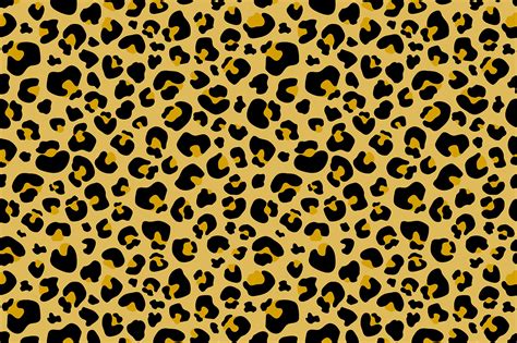 Leopard Print SVG Bundle Leopard Pattern Files Cheetah Animal Template Vector Clip Art ...