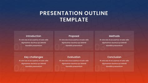 Presentation Outline Template - SlideBazaar