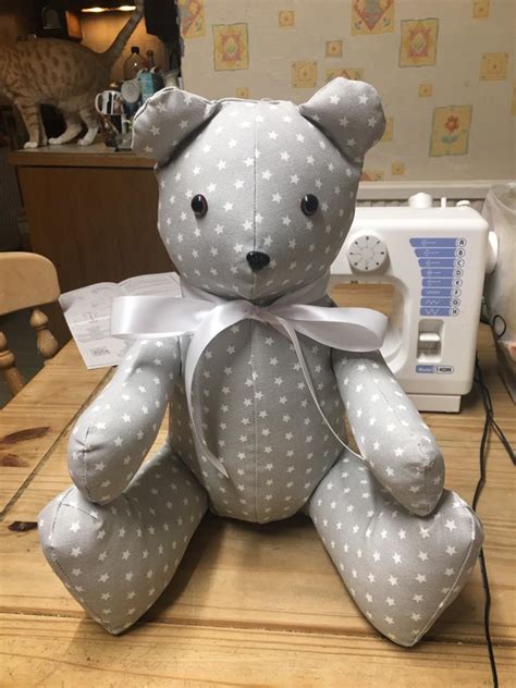 This is the first teddy bear I’ve made! I used Simplicity’s pattern 8044 : r/sewing