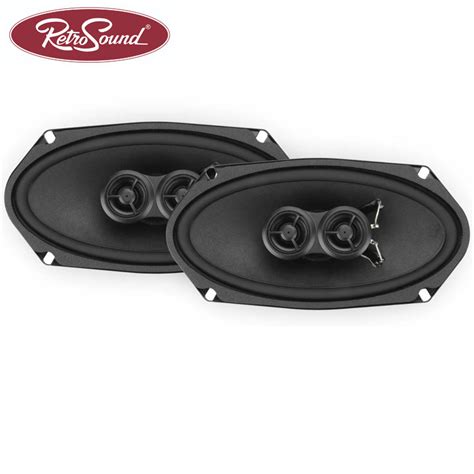 RETROSOUND Speaker 4''x8'', 101x202mm (pair), Neodym | Speakers for ...