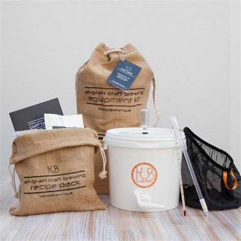 craft beer brewing starter kit by homebrewtique | notonthehighstreet.com