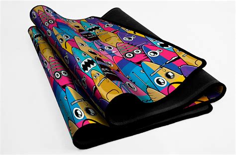 Funny Colored Gaming Mouse Pad With Graffiti Pattern Large - Etsy