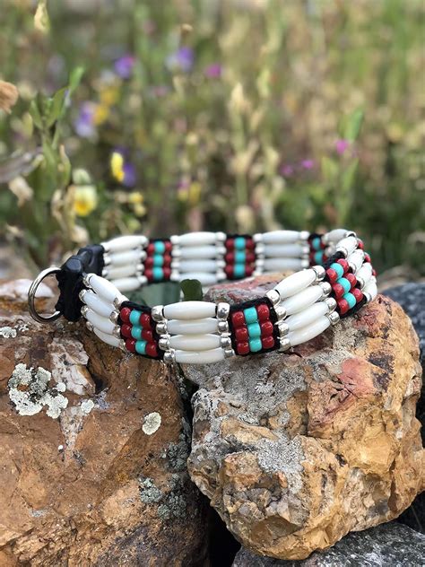 Amazon.com: Zuni Beaded Dog Collar: Handmade