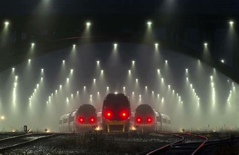 Danish train station : r/Cyberpunk