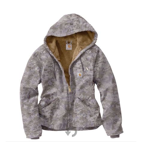 Womens Camo Carhartt Jacket! Love the grey! | Camo print jacket, Carhartt womens, Jackets