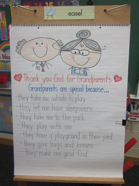 Grandparents Day Activities For Kindergarten