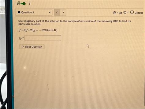 Solved Use imaginary part of the solution to the | Chegg.com