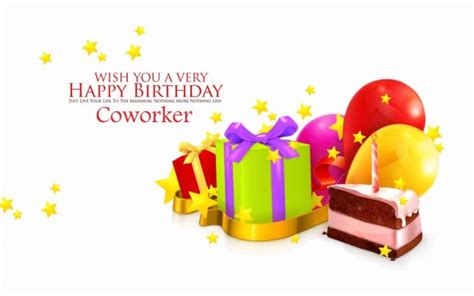 Wish you a very Happy Birthday coworker… - AZBirthdayWishes.com