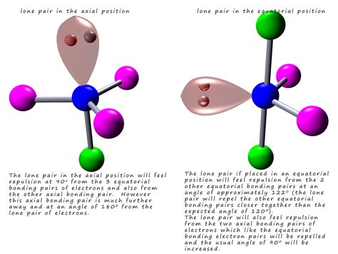 tbp molecules and lone pairs