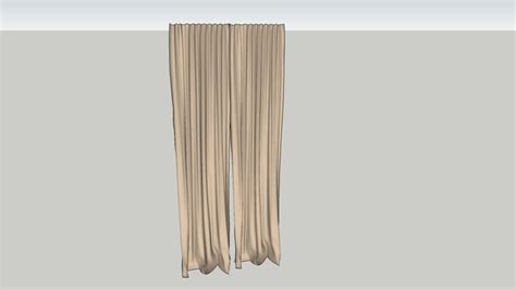 3D Warehouse | Sketchup model, Curtains, Bedroom design