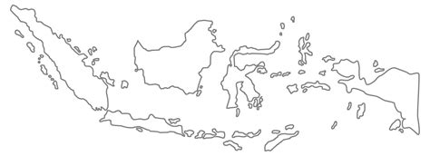 Indonesia Map for App, Art Illustration, Website, Pictogram ...