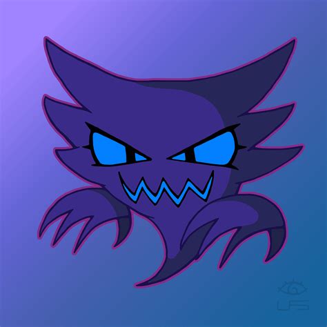 SHINY Haunter by LiquidFrogStudios on DeviantArt