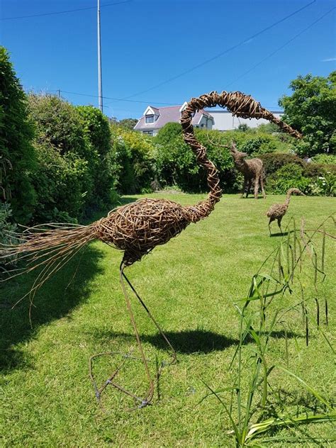 I am an Artist & Sculptor based in N Wales. I create unique animal sculptures in willow for the ...